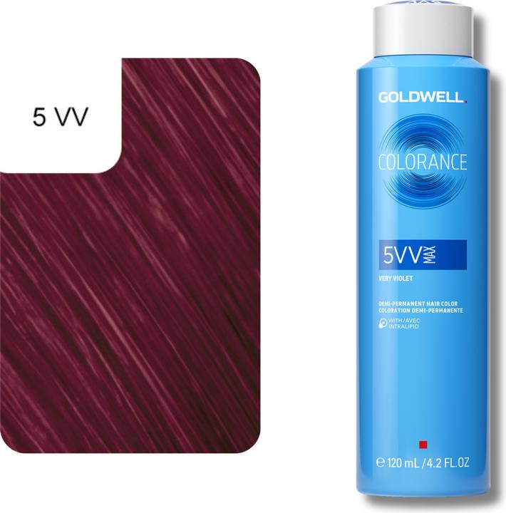Actual product image Goldwell Colorance Depot hair colour (5VV very violet)