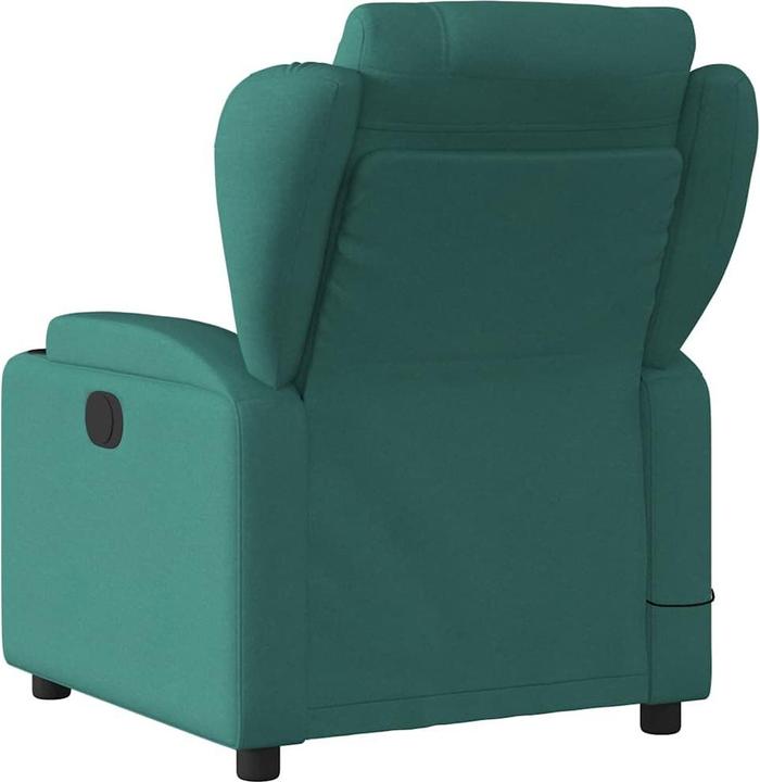 Image du produit VidaXL Fauteuil de massage vert foncé Tissu,Couleur : vert foncé,Matériaux