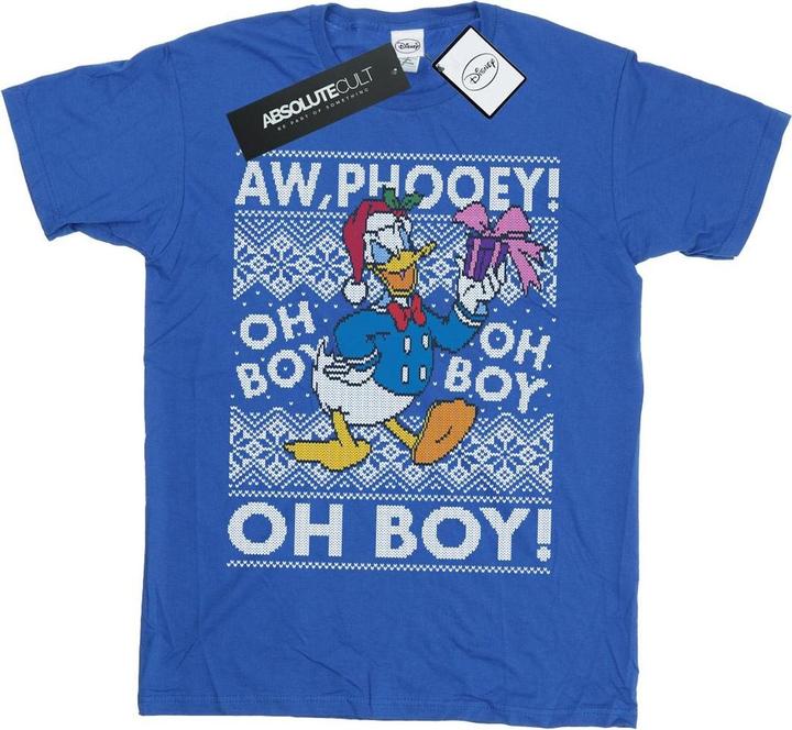 Image du produit Disney - T-shirt DONALD DUCK CHRISTMAS FAIR ISLE - Homme (XXL)