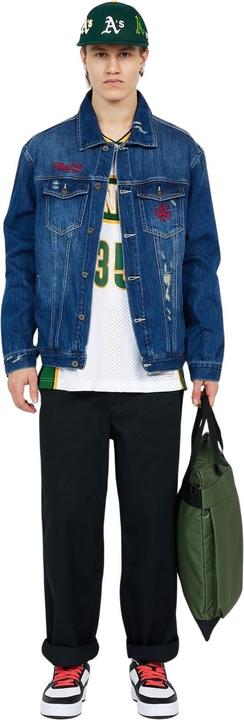 Actual product image Tealer denim jacket ushiwa (XL)