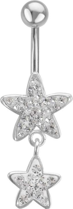 Produktbild Bijouteria Bauchpiercing (Chirurgenstahl 316L, Kristall)