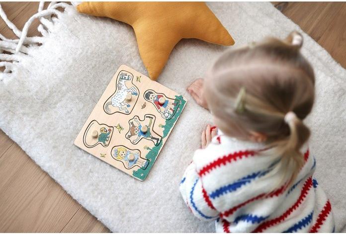 Immagine prodotto Micki Pippi Calzelunghe: Puzzle (5 pezzi)