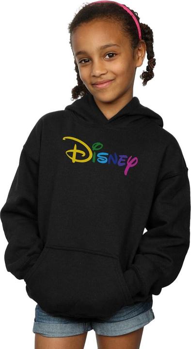 Immagine prodotto Disney Colour Logo Felpa con Cappuccio Ragazze (152, 158)