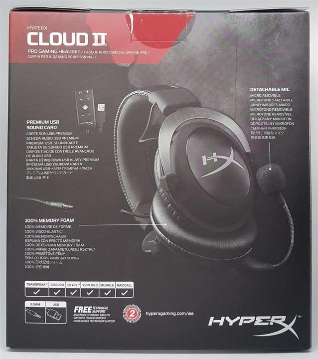 Produktbild HyperX Cloud II (Kabelgebunden)