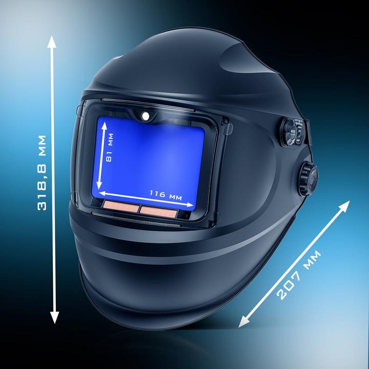 Produktbild Stahlwerk Schweisshelm RAPTOR 3-in-1 Automatik-Schweissermaske mit LED-Licht