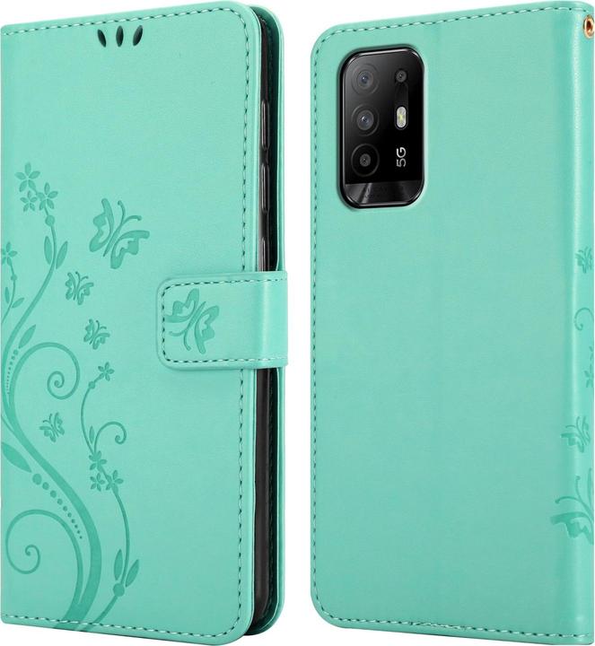Immagine prodotto Cadorabo Copertina del libro a fiori (Oppo A94 5G)