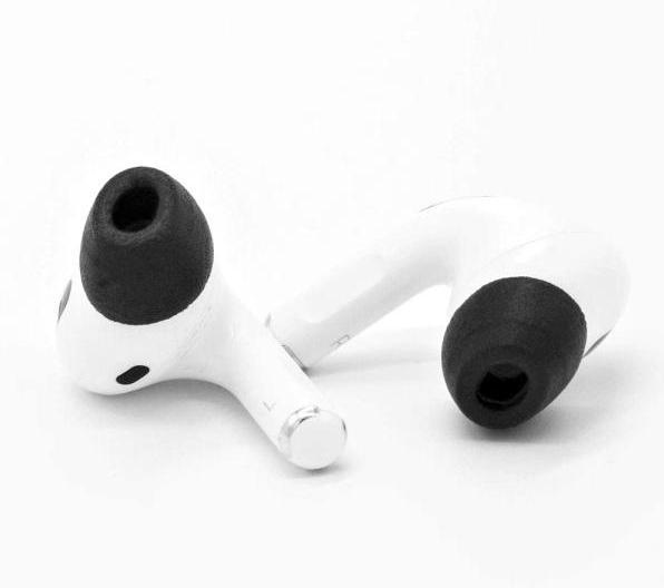 Actual product image Comply Airpods ProGen1&2 Electric Green Medium