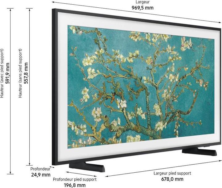 Actual product image Samsung The Frame QE43LS03B (43", LS03B, QLED, 4K, 2023)