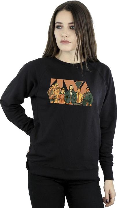 Actual product image Womens/Ladies Loki TVA Group Sweatshirt (XXL)