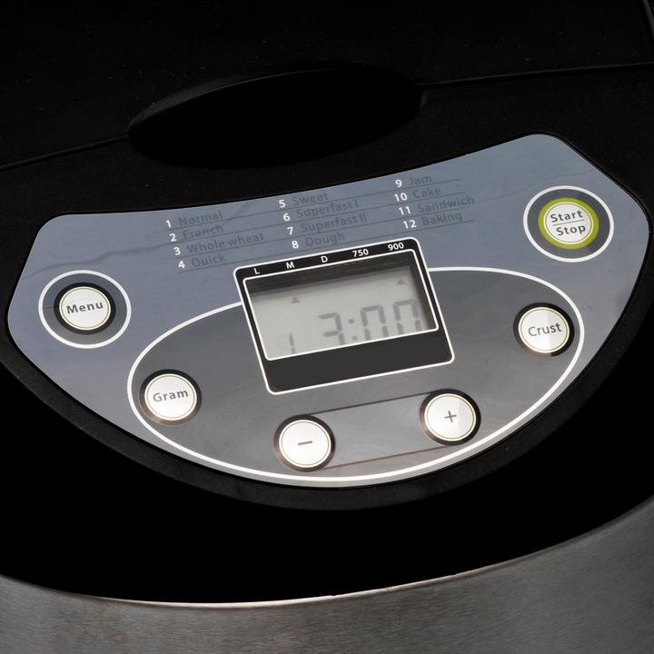 Image du produit OBH Nordica Bread Maker Inox Machine à pain 600 W Noir, acier inoxydable
