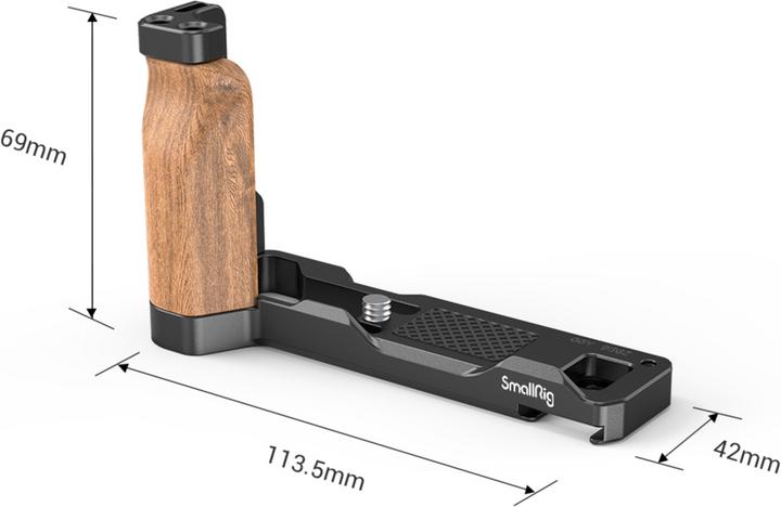 Produktbild SmallRig L-Shape Wooden Grip with Cold Shoe for Sony ZV1 Camera 2936
