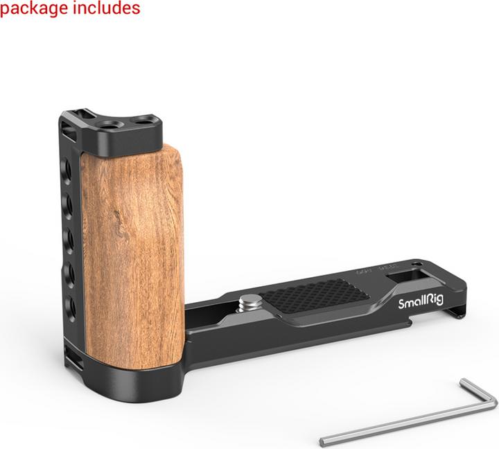 Produktbild SmallRig L-Shape Wooden Grip with Cold Shoe for Sony ZV1 Camera 2936