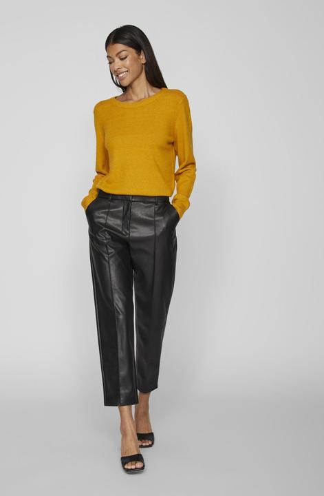 Produktbild Vila Beschichtete Cropped Hose (34)