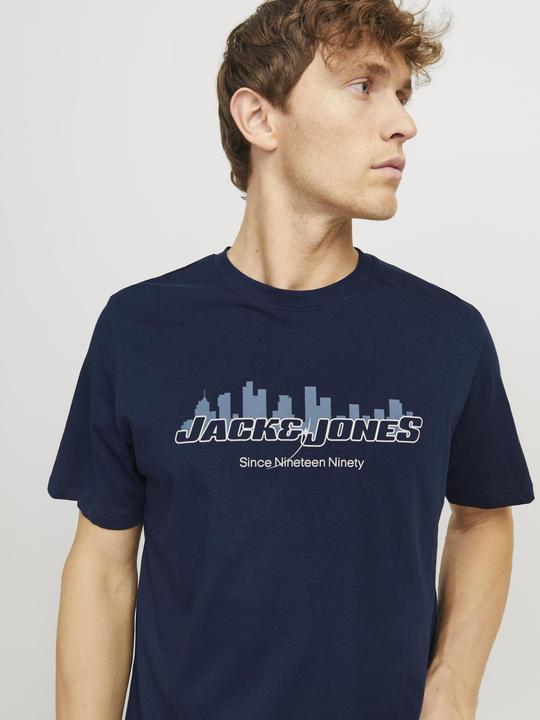 Produktbild Jack & Jones Gedruckt Rundhalsausschnitt T-shirt T-shirt (S)