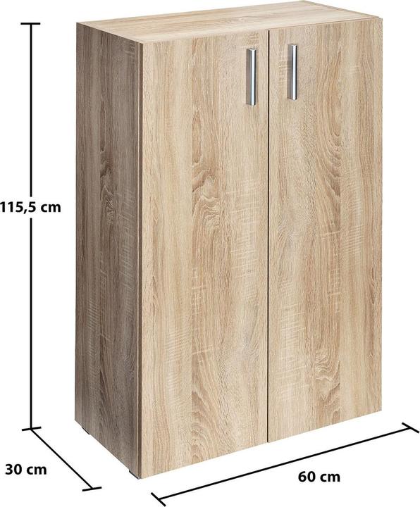 Immagine prodotto Casaria Scaffale libreria (115,5 x 60 x 31 cm)