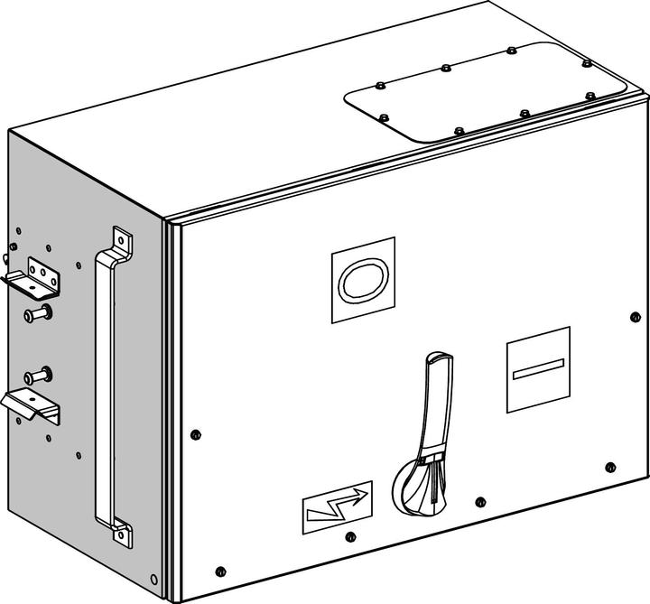 Actual product image Schneider Electric SE KTB0630SE4L KT outlet box f. Si.lichtbog.NH3