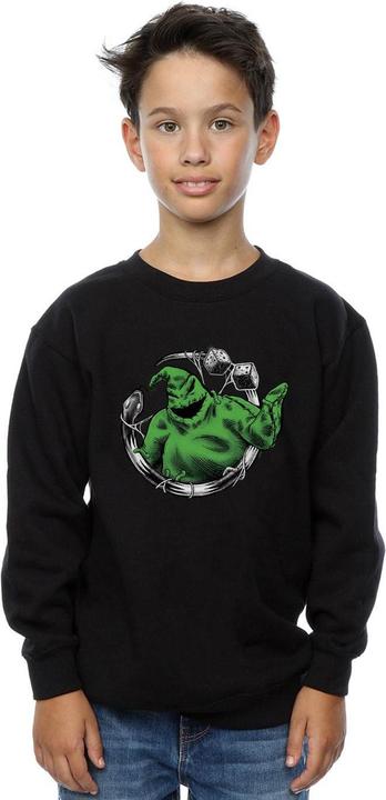 Actual product image Disney Boys Nightmare Before Christmas Roll The Dice Sweatshirt (140, 146)