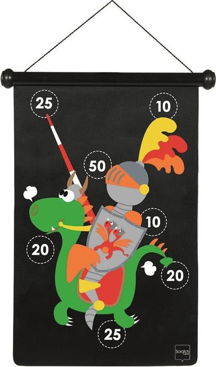 Immagine prodotto Scratch Gioco di freccette Cavaliere (Italiano, Francese, Tedesco)