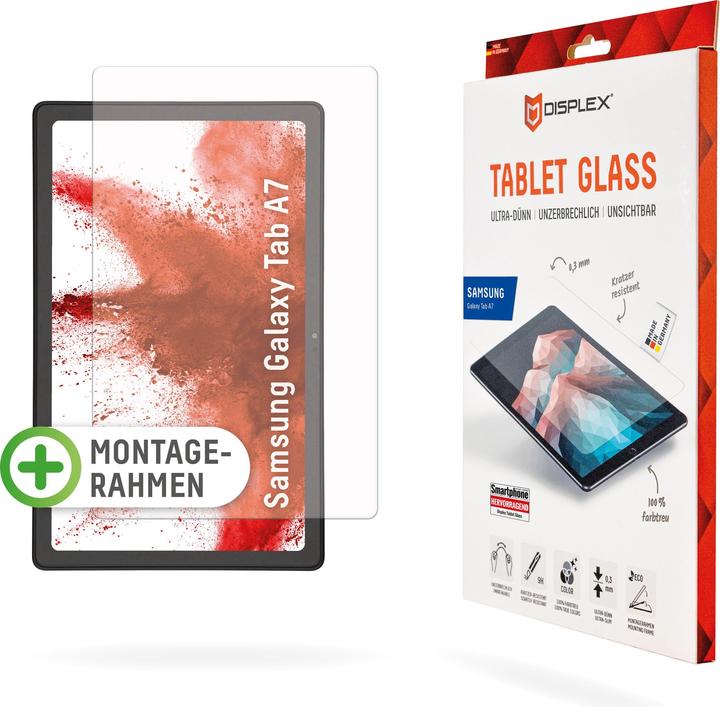 Immagine prodotto Displex Tablet Glass, Tablet Schutzglas (1 Pezzo/i, Galaxy tab A7)