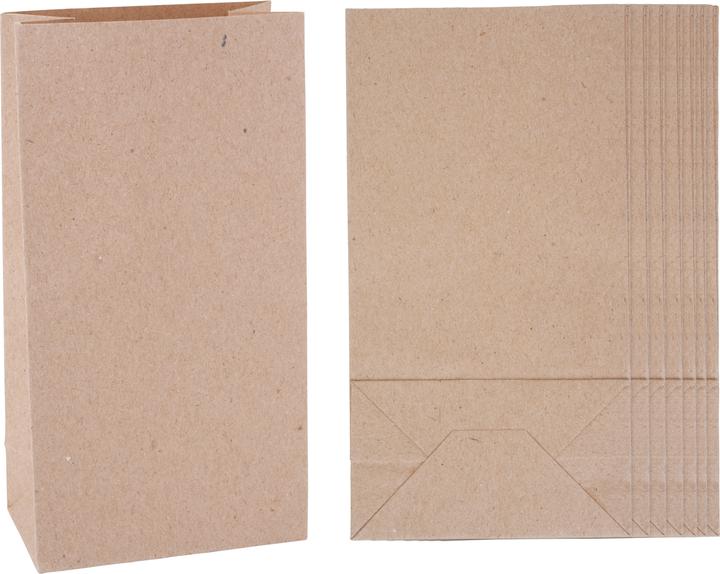 Produktbild VBS Kraftpapiertüten, 8 Stück, ca. 17x9x5cm (Geschenkpapier, 8 x)
