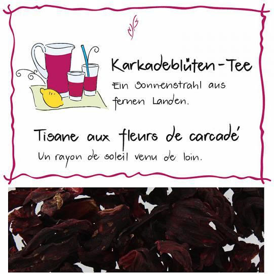Produktbild Herboristeria Karkadeblüten Tee im Sack (100 g)