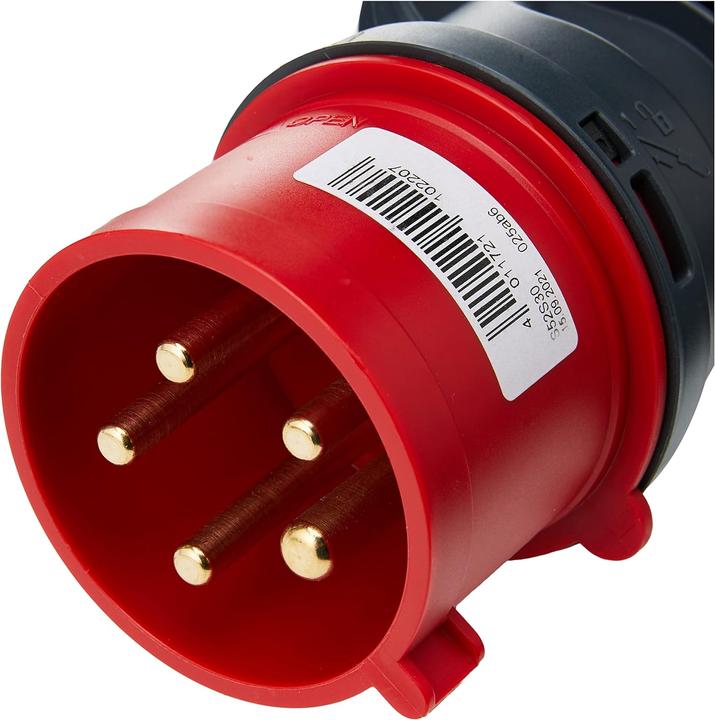Actual product image Victron Energy Victron Adapter 32A CEE Coupler 3p to 32A CEE Plug 5p