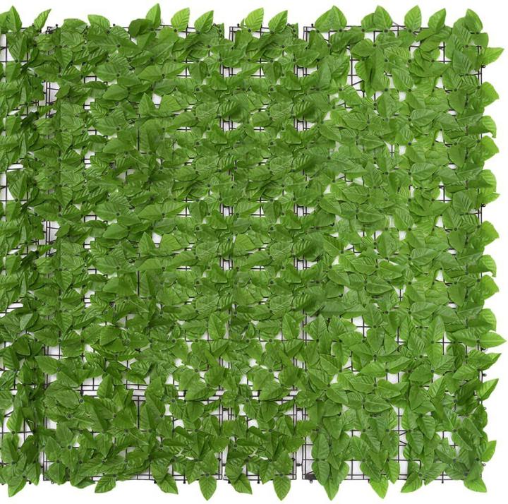 Actual product image VidaXL Balcony privacy screen with leaves (150 cm)