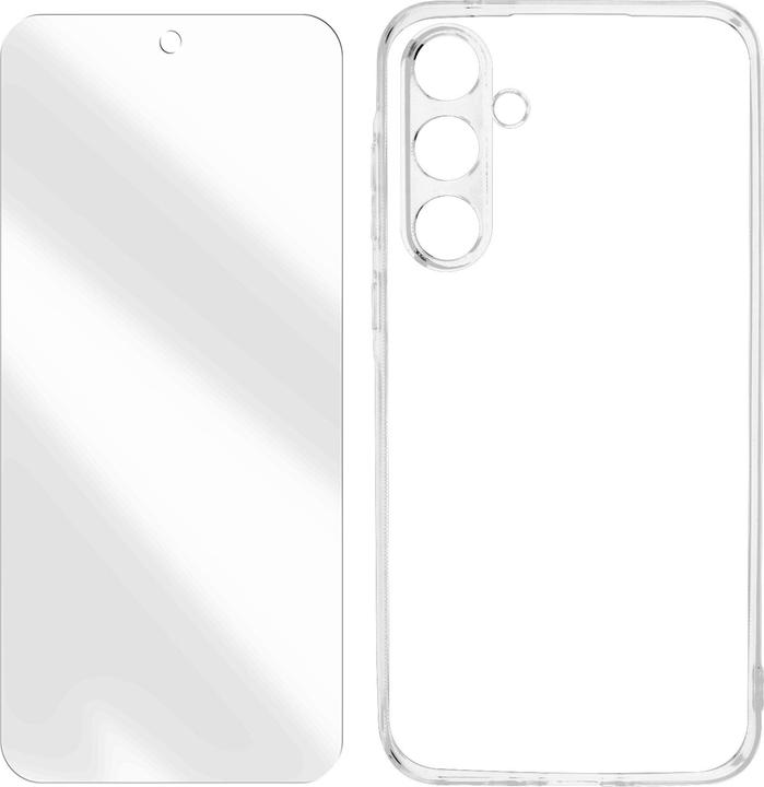 Actual product image 4smarts 360° Protection Set for Samsung Galaxy A35 (1 Piece, Samsung Galaxy A35)