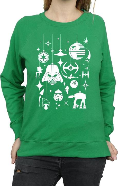 Produktbild Star Wars Christmas Decorations Sweatshirt (XL)