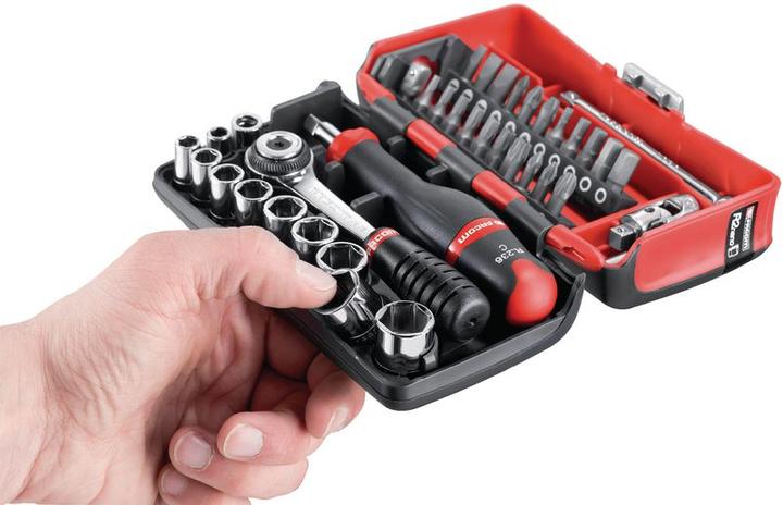 Produktbild Facom Steckschlüsselsatz metrisch 1/ (11 mm, 14 mm, 7 mm, 8 mm, 6 mm, 9 mm, 12 mm, 13 mm, 10  mm, 5 mm, 4 mm)