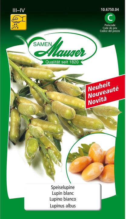 Image du produit Samen Mauser Graines de lupin comestible (Germes)