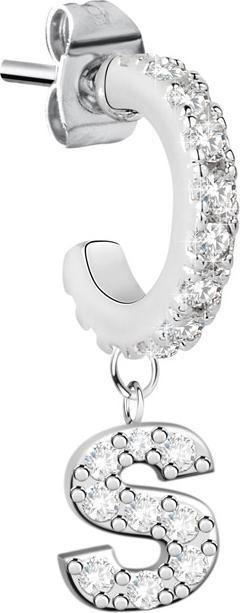 La Petite Story Letter S Einzel Ohrring (Messing)