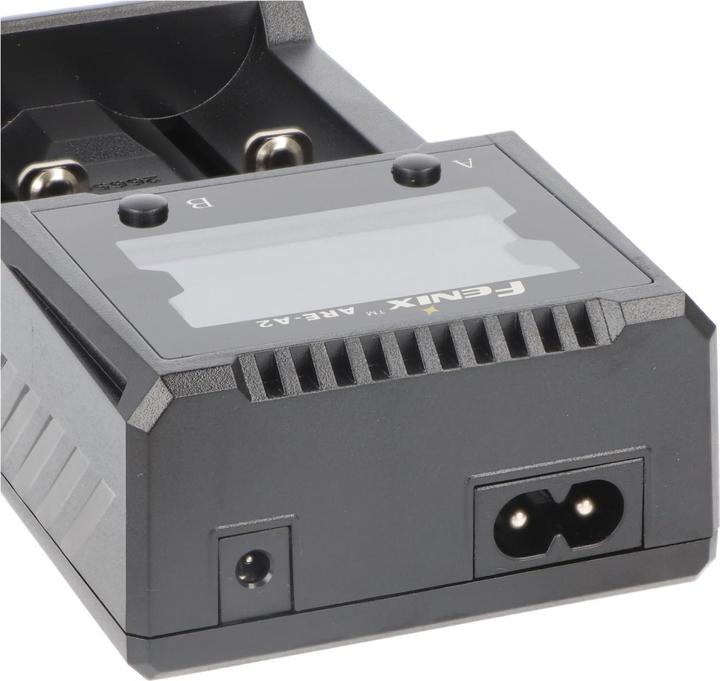 Actual product image Fenix ARE-A2 charger for two 10440, 14500, 16340, 18650, 26650, 21700 batteries (Chargers without battery)
