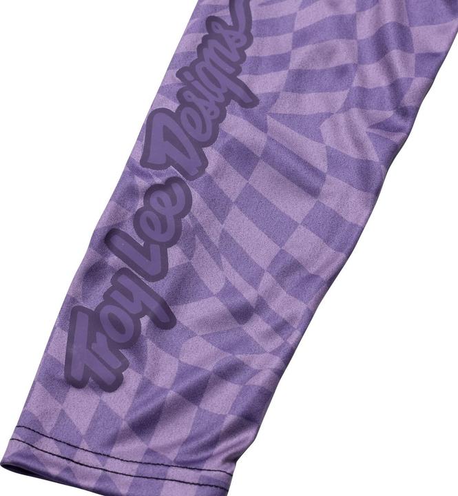 Produktbild Troy Lee Designs Womens Lilium LS Jersey, Twisted Checkers, deep purple, L (L)