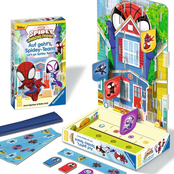 Produktbild Ravensburger Spidey and his Amazing Friends - Auf geht's, Spidey-Team! - 22594 - Mitbringspiel für (Multilingual)