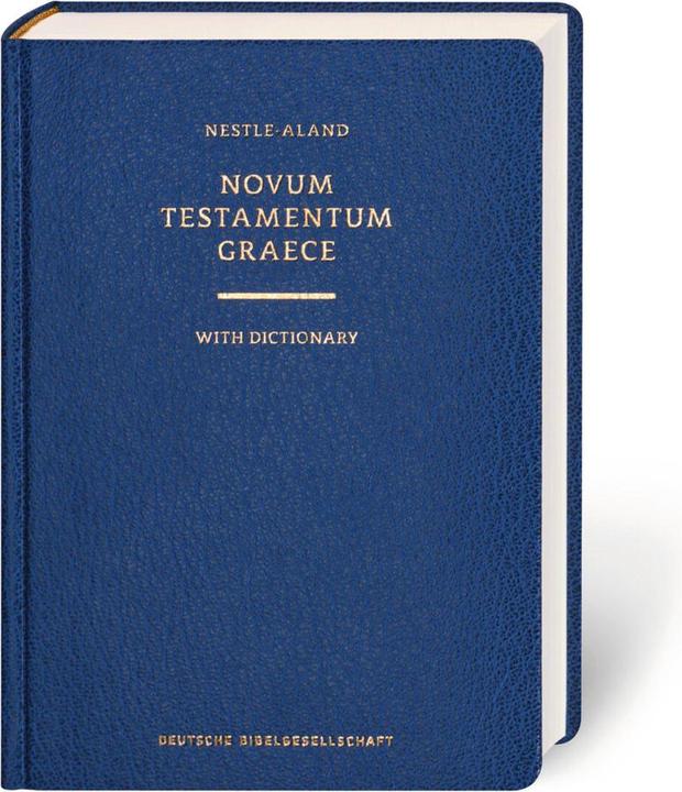 Produktbild Novum Testamentum Graece Nestle-Aland with Dictionary (Griechisch, Englisch, Barbara und Kurt Aland, u. a., Eberhard und Erwin Nestle, 2012)