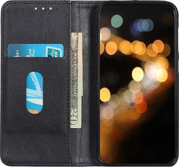 Produktbild MU Classic Litchi V Leder Bookcover Series (Google Pixel 5a)