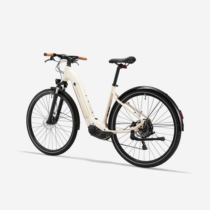 Actual product image Rockrider E-Bike SUV Trekking 28 inch e-actv 500 LF low entry Yamaha beige