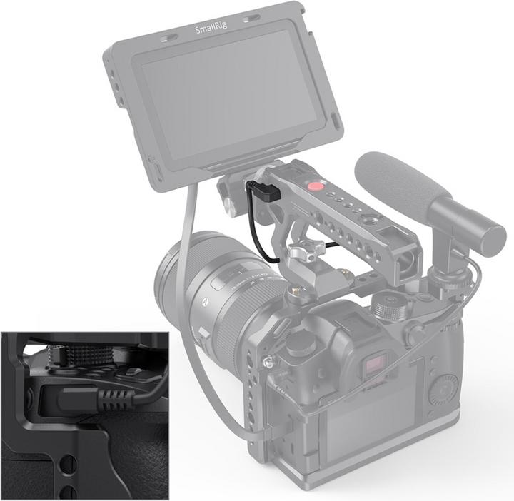 Actual product image SmallRig Panasonic Remote Camera Control Cable (Remote to Type C) for Control Handle 2970
