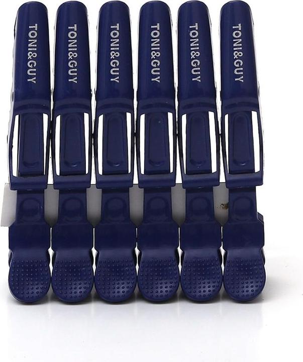 Immagine prodotto Crocodile Krokodil Sharon Gewidmete Haarklammern (6 Stück, Farbe: Blau) (6 pz.)