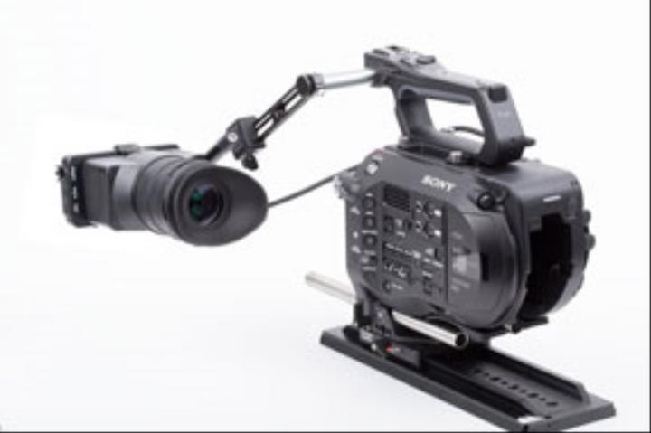 Actual product image Wooden Camera UVF Mount (Sony FX9, FS7, FS7mkII, Panasonic EVA1, No Clamp)