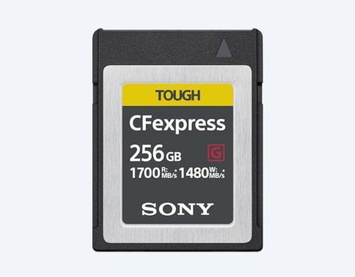 Actual product image Sony CFexpress Tough (256 GB, CFexpress type B)