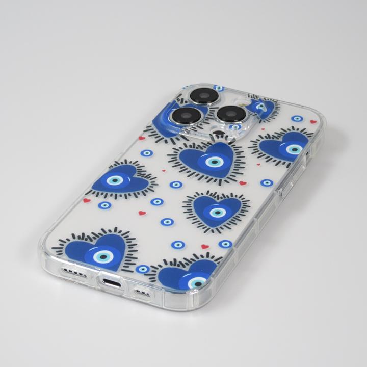 Produktbild PhoneLook Hülle Gummi Silikon transparent artistische Muster Nr. 3 (Apple iPhone 13 Pro Max)