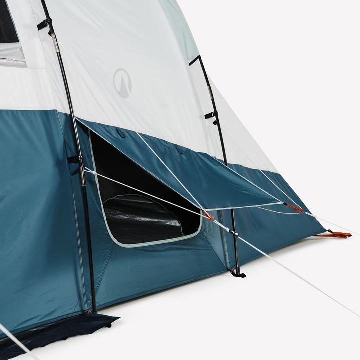 Actual product image Quechua Familienzelt Stangenaufbau - Arpenaz 6.3 F&B 6 Personen 3 Kabinen (25.75 kg, 6 persons)
