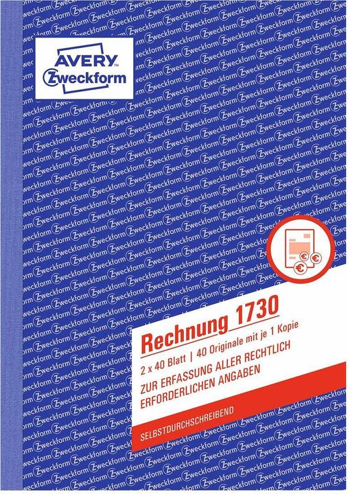 Produktbild Avery Rechnung (40 x)