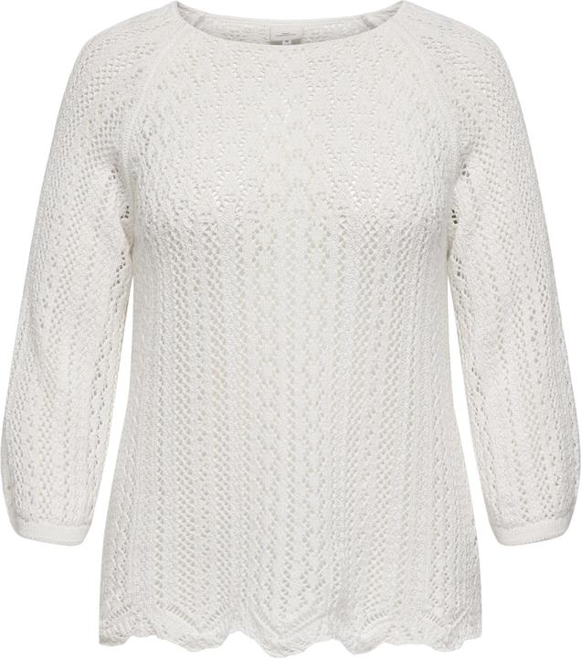 Only Rundhals Plus Pullover Strickpullover