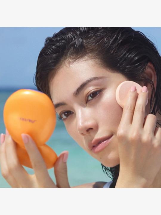 Actual product image Shiseido Sun Make-up Tanning Compact Foundation SPF 10 Bronze / 12 g (Bronze)