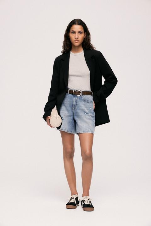 Produktbild Vila High Waist Jeansshorts (42)