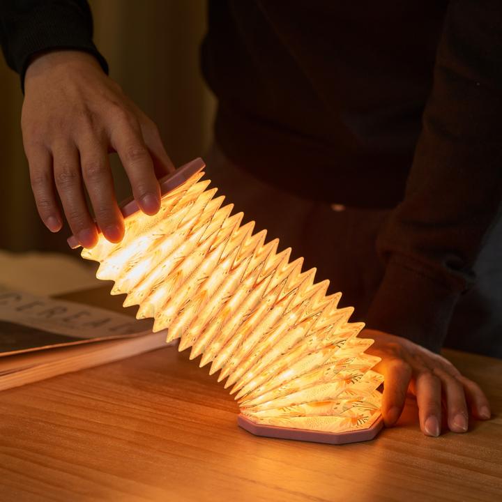 Immagine prodotto Gingko Velvet Accordion Light - Luce d'atmosfera a forma di fisarmonica / lampione (450 lm)