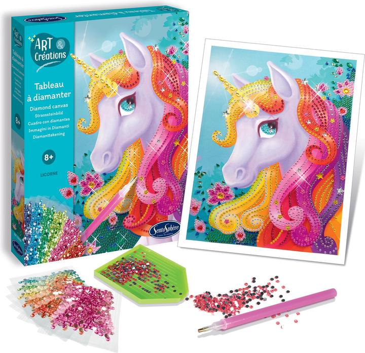 Immagine prodotto Sentosphere Immagine unicorno con strass